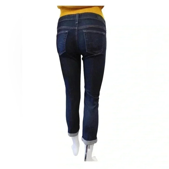 AG Adriano Goldschmied  The Stevie Roll Up Jeans Size 28R - Picture 4 of 14